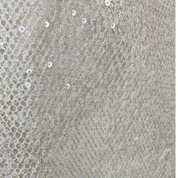 MORGANE LE FAY ELIO BRIDAL SEQUIN SKIRT M - Picture 4 of 6